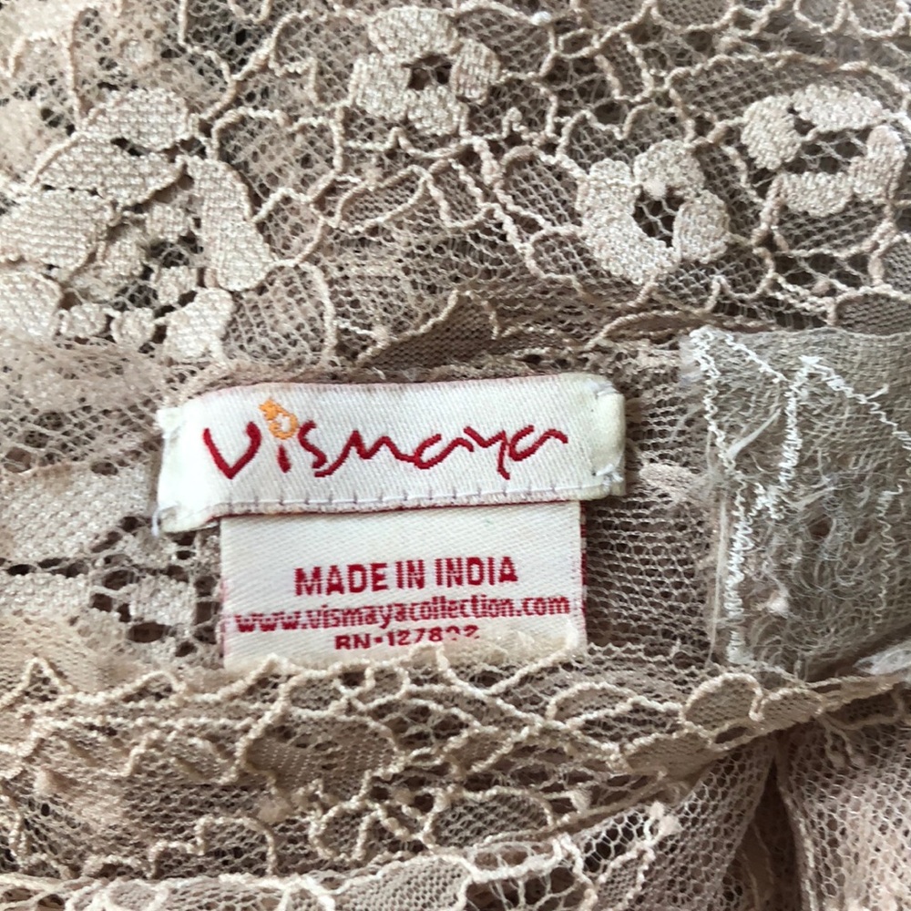 Beautiful Beige lace scarf!